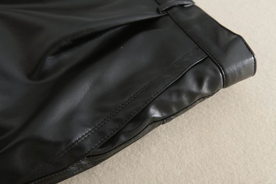 Pantalon cuir homme droit pour hiver - Ref 1484266 Image 6