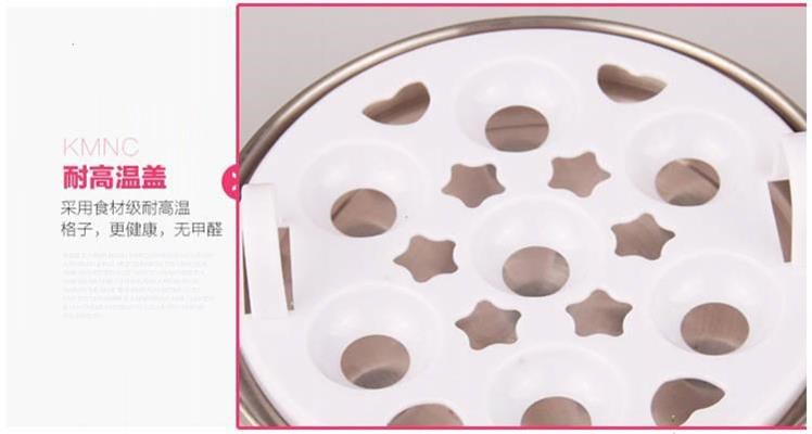nồi hấp mini Xinfei hấp trứng tự động tắt trứng hấp trứng omelette tự động tắt trứng luộc trứng hấp trứng - Nồi trứng nồi hấp nhỏ