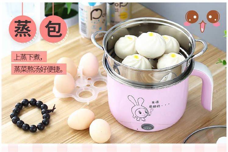 Trứng hấp đa chức năng hai lớp tự động tắt trứng Máy tạo trứng bằng thép không gỉ nồi trứng một lớp mini - Nồi trứng cả nấu mì điện máy xanh