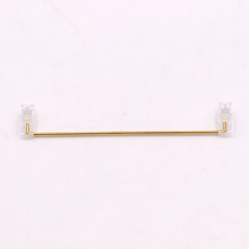 Panda V3 Transparent Steel Plate Satellite Axis-6.25u & 6.25U * 1panda V3 transparent steel plate Satellite axis Customization Mechanical keyboard Positioning plate gold-plated steel wire keyboard DIY refit