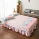 khăn trải giường xù trải giường giường váy mảnh duy nhất của khăn trải giường ren bông bảo vệ trải giường sợi váy thanh toán bù trừ bụi bao gồm tất cả - Váy Petti