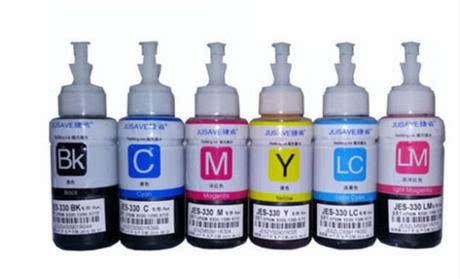 Jetprovincial ink is suitable for R330 1390 printer ink six color four color connected ink general 100ML
