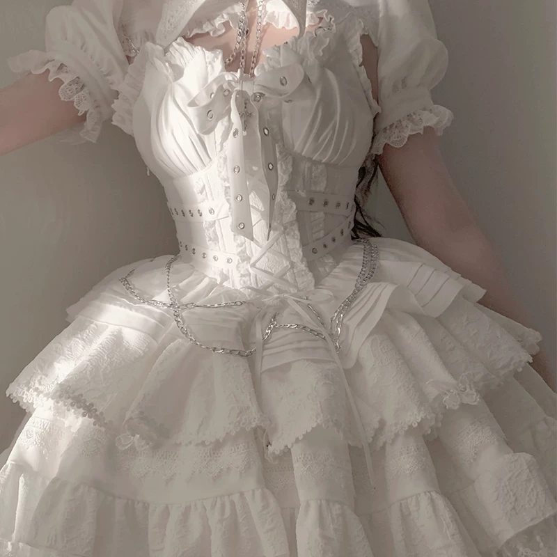 Милый бодимодель, подлинная юбка, Лолита Jsk, стиль Лолита