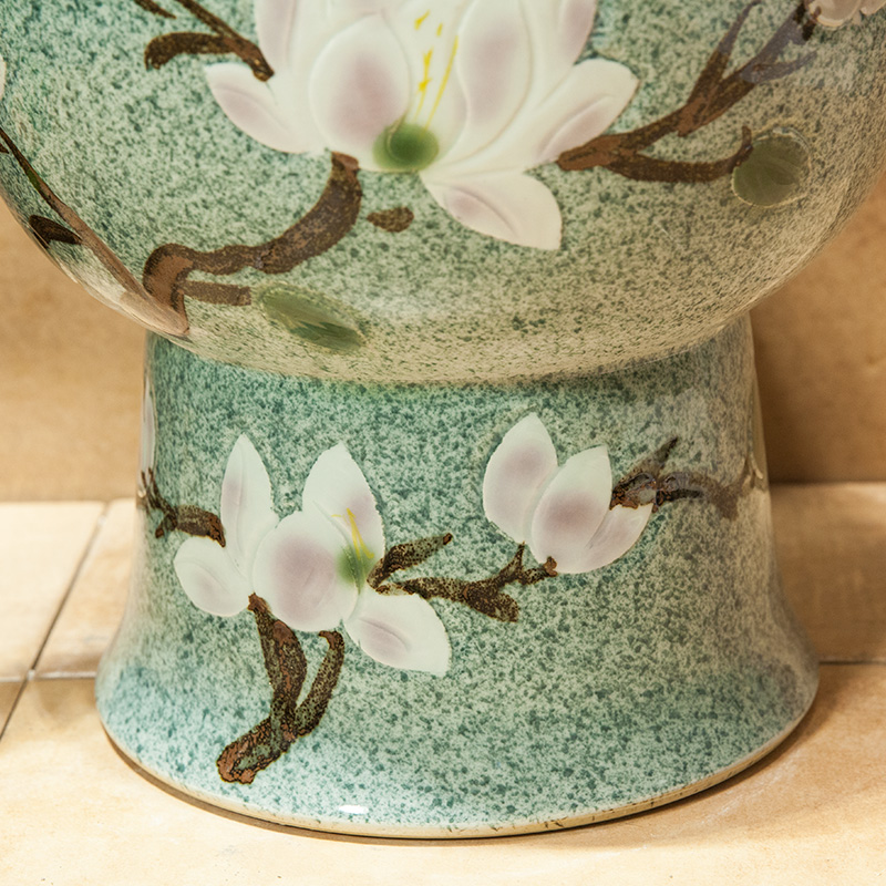 Balcony mop sink basin bathroom art ceramic mop pool one - piece mop pool size 41 cm substitute stealthily