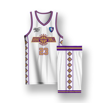 Free printed basketball suit male custom body printed jersey college sports training match vest