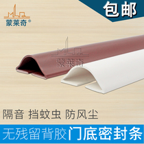 Monledge LQ81 self-adhesive door bottom sealing strip door soundproof strip wooden door seam windproof door insect proof door stop