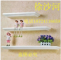Custom-made European style paint partition plate plywood bookshelf flower stand kitchen stand balcony stand TV board