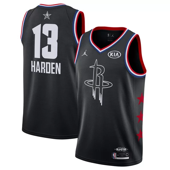 Прямой почтовый Jordan Jordan Rocket № 13 Harden 2019 NBA All-Star Swingman Fan Edition джерси