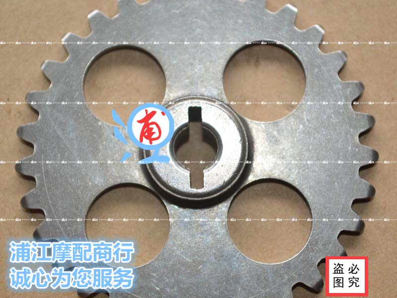"Xe máy Pujiang" Bánh răng dẫn động bơm dầu 125T-22 / VS125 UM / UZ / UA125T-3 - Xe máy Gears 	giá nhông xích xe máy dream	