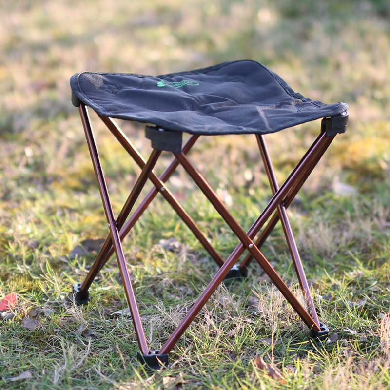 Chunyun Outdoor ultra light folding and folding portable stool Adult train aluminium alloy Mazza queuing for fishing