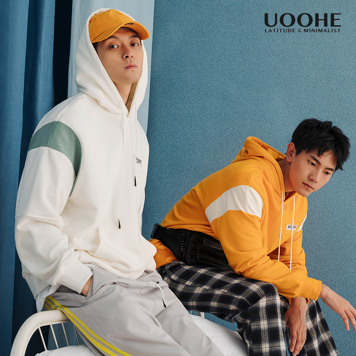 Sweatshirt homme UOOHE - Ref 3128396 Image 1