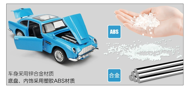 Mô phỏng Cổ điển Xe Cổ điển Hợp kim Xe Mô hình 1:32 Retro Xe Cổ điển Xe Đồ chơi Trẻ em Mô hình - Chế độ tĩnh