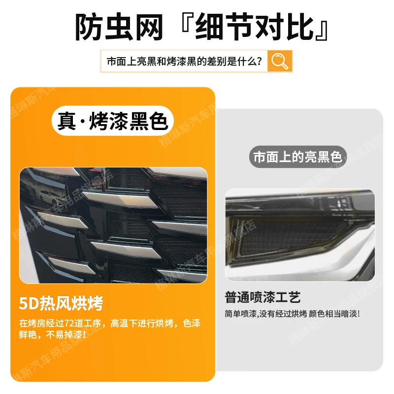 Подходящая для BYD 25-26 лета сетка против насекомых для водяного бака DM-i пылезащитная сетка без разборки и модификаций