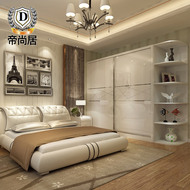 Phòng ngủ thiết lập đồ nội thất kết hợp phòng ngủ thạc sĩ phòng ngủ giường tủ quần áo phòng cưới sáu mảnh đầy đủ nhà đầy đủ đồ nội thất