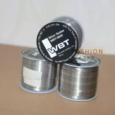 Original agent German solder 0820 black New Silver 4% solder wire 250g 0 8mm solder wire