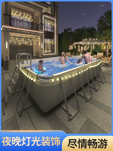 Трубка для взрослых, бассейн, дорожная большая вилла, увеличенная толщина, защита от солнца