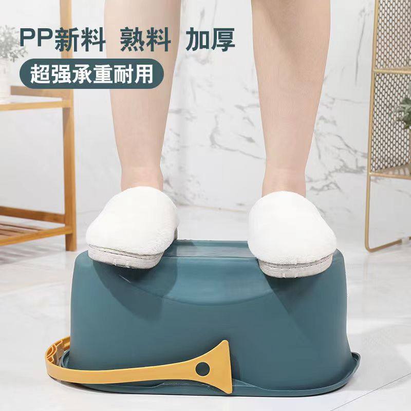 Rectangular mop bucket thicker sponge mop wash bucket plastic bucket mop multiple common single bucket new