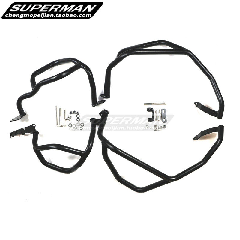 Applicable Honda CRF1000L African double-cylinder retrofit bodywork Insurance Rod Protective Lever Large Brace Large Ladder