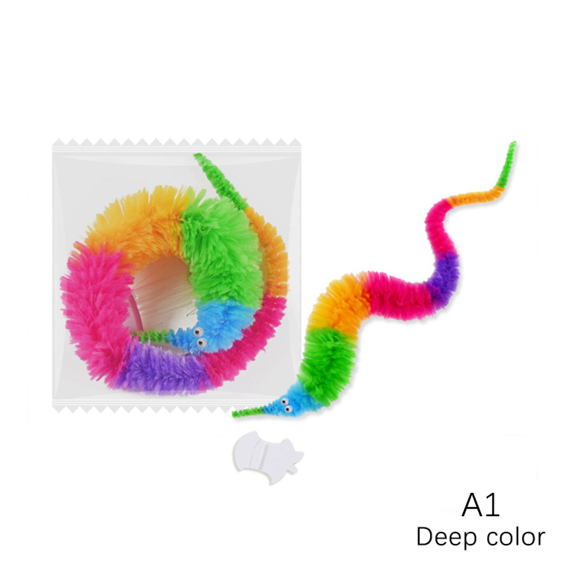 Colorful Magic Caterpillar Seahorse Plush Worm