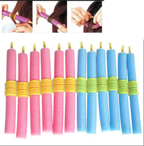 Styling sponge hair curler self-adhesive pearl cotton hair curler does not hurt hair