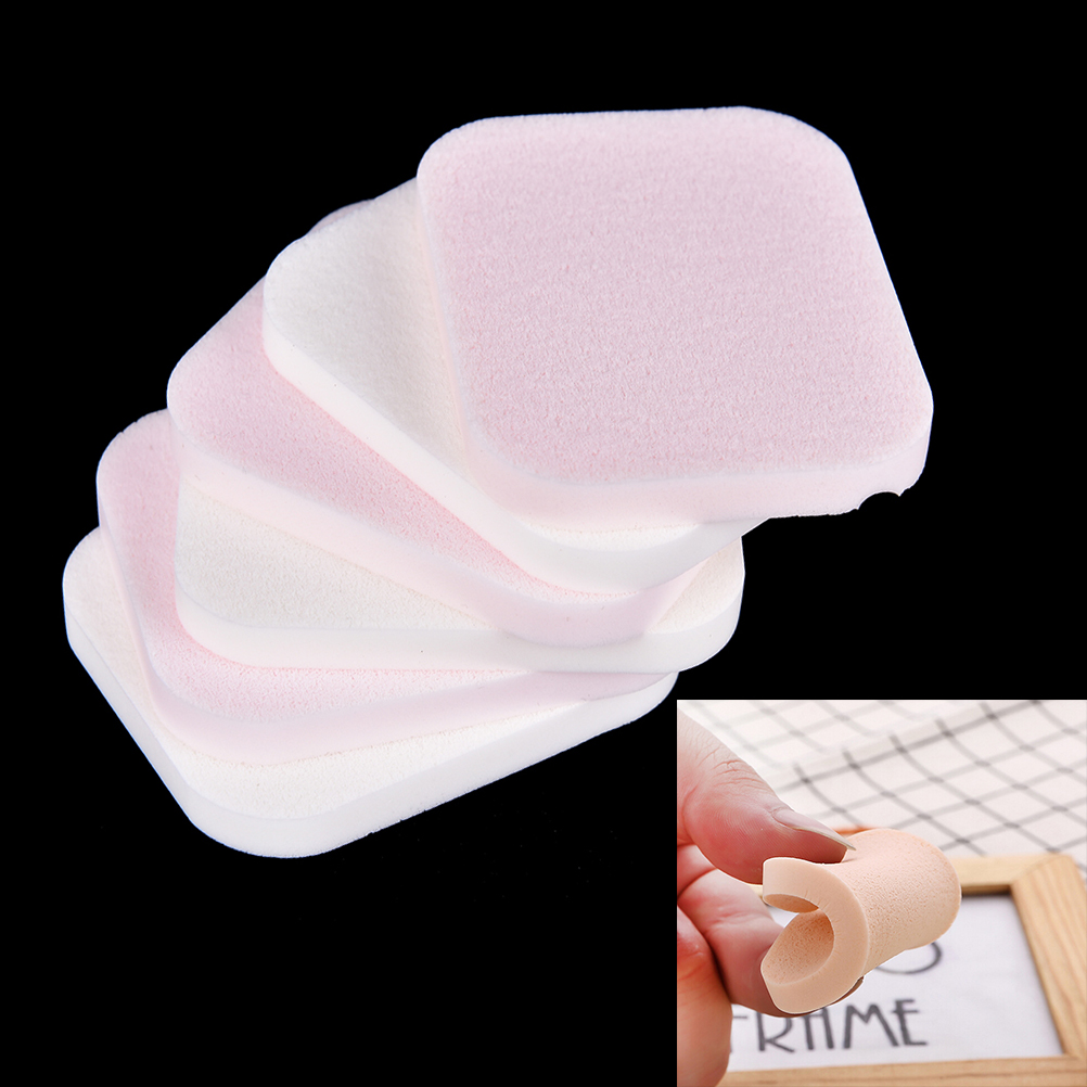 6 clothes with box makeup powder bashing dry and wet powder puff and powder on the wet powder