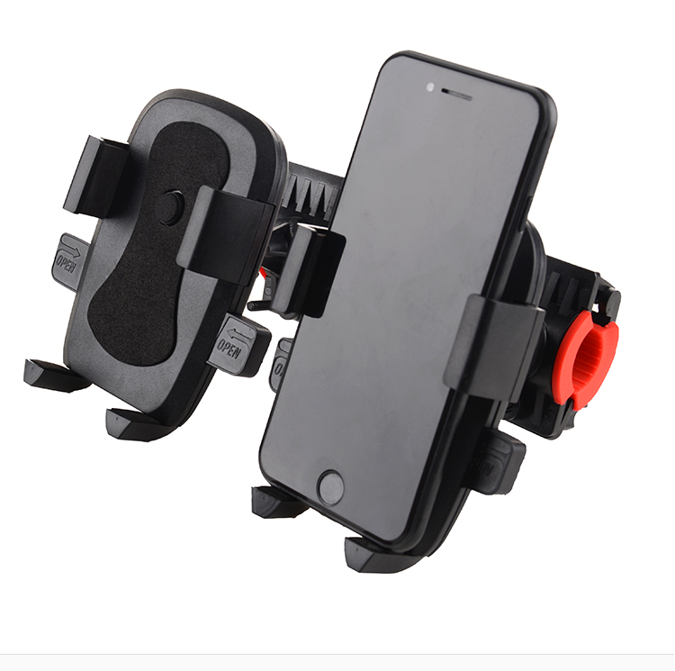 Xe đạp xe máy điện xe đạp leo núi định vị GPS hỗ trợ cơ sở đa chức năng điện thoại quay cưỡi giữ - Phụ kiện điện thoại trong ô tô chân kẹp điện thoại