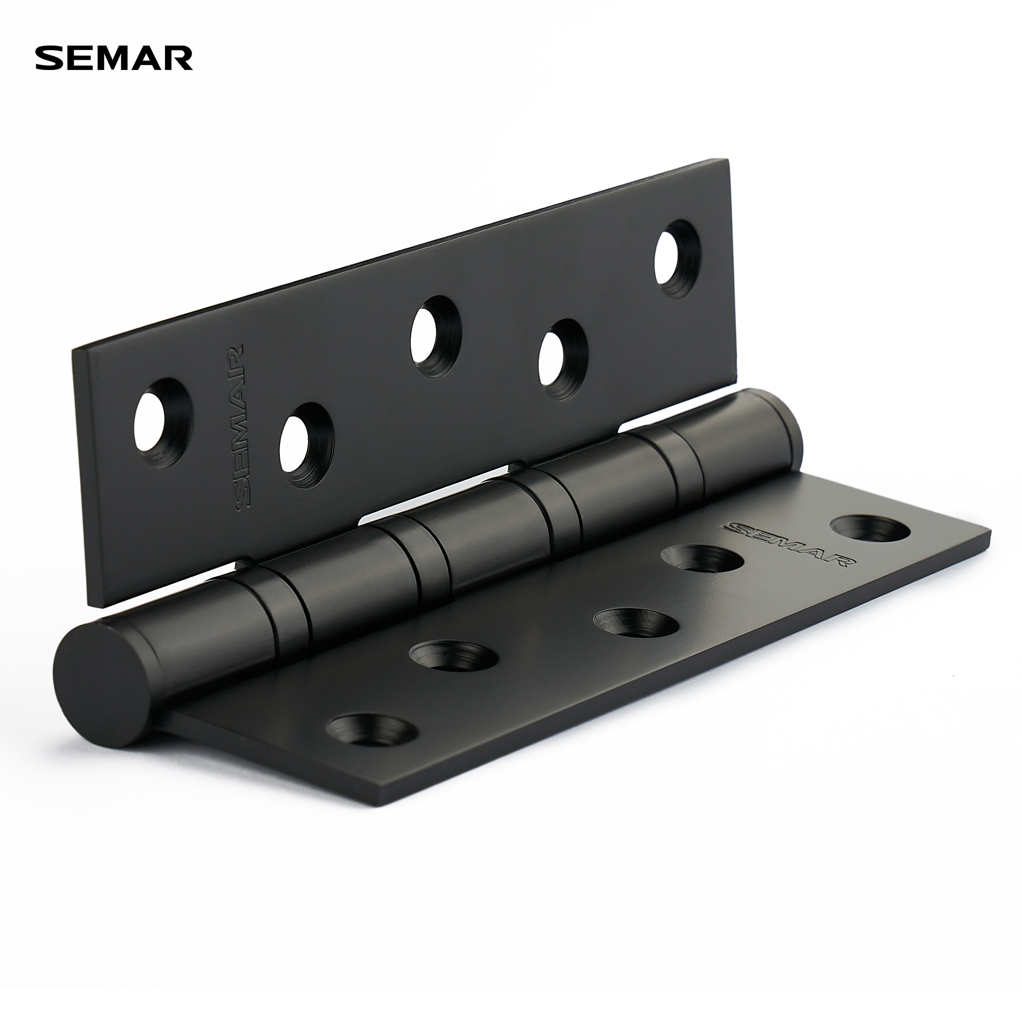 SEMAR 5-inch stainless steel hinge solid wood door indoor bearing loose leaf multi-color thickened silent flat folding leaf