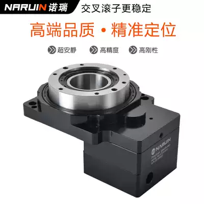 NTJ hollow rotating platform reducer 60 85 130 stepping servo electric indexing turntable instead of DD motor