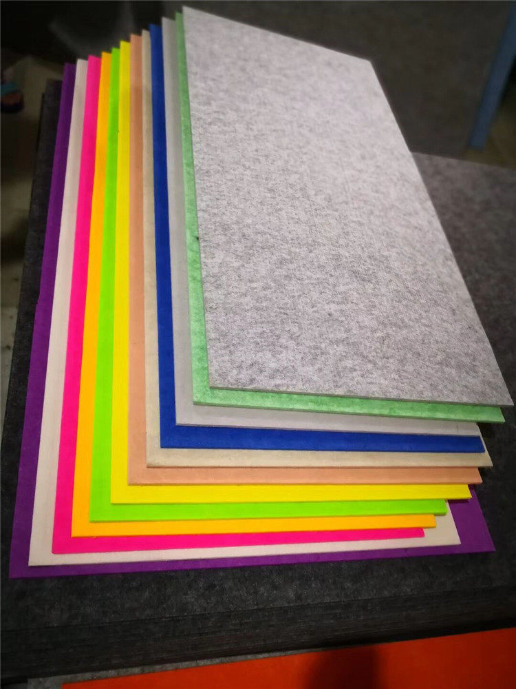 Customized felt board soundproof board message board cork board background wall kindergarten works display board 30x30