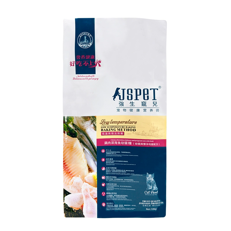 Thức ăn cho mèo yêu thích của Johnson (JSPET) cho mèo con thức ăn tự nhiên cho mèo thức ăn chủ yếu 10kg gà tươi công thức cá biển sâu 20 kg - Cat Staples
