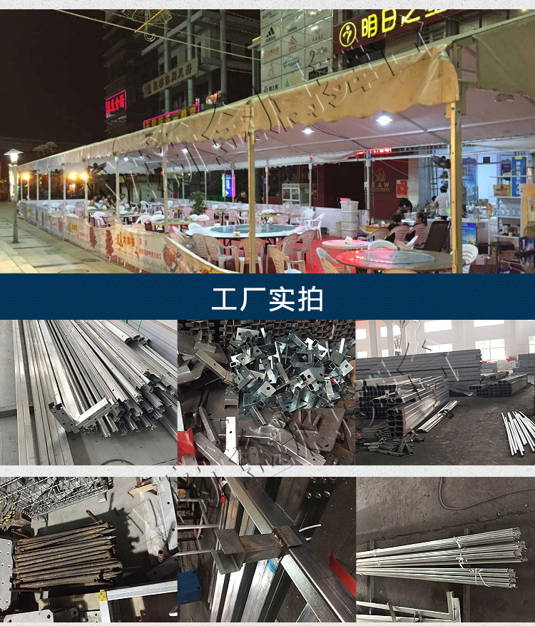 Lều cưới đám cưới Lều ngoài trời tạm thời nhà máy kho kho trường đua xe nhà kính hiển thị mỏ di động - Lều / mái hiên / phụ kiện lều lều vải cho bé