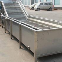 Stainless steel large canteen vegetable washing machine restaurant vegetable washing machine cucumber bubble washing machine on-demand processing