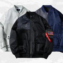 No Thieves WZJP New MA1 Air Force Jacket Flying Astronaut Jacket Cotton Autumn and Winter Style Thick Men and Women Couples