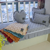 European-style bay window cushion window sill mat custom made modern simple decoration four seasons balcony cushion tatami cushion can be machine washed