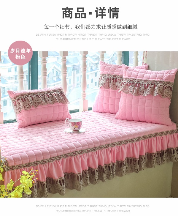 cửa sổ khoang sang trọng Continental cửa sổ ban công sill pad đệm mat tatami mat tùy chỉnh phòng ngủ và máy rửa thảm trang trí - Ghế đệm / đệm Sofa mẫu đệm ghế sofa gỗ