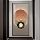 Hyundai Simple Decorative Decorative Painting Вертикальная версия входного коридора, проходная живопись, атмосфера северной легкой роскошной оленей абстрактной роскошной олень