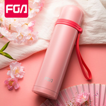 Fu Guangguang capacity 304 stainless steel thermos men and women children portable primary school kettle with lid water cup