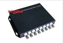 8-way video with two-way 485 232 optical transceiver lightning protection eight-way video plus data optical transceiver 1 FC