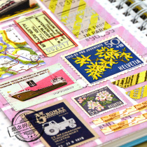 South Korea sonia sticker retro style hand account photo album material cute Japanese girl heart decoration small stickers