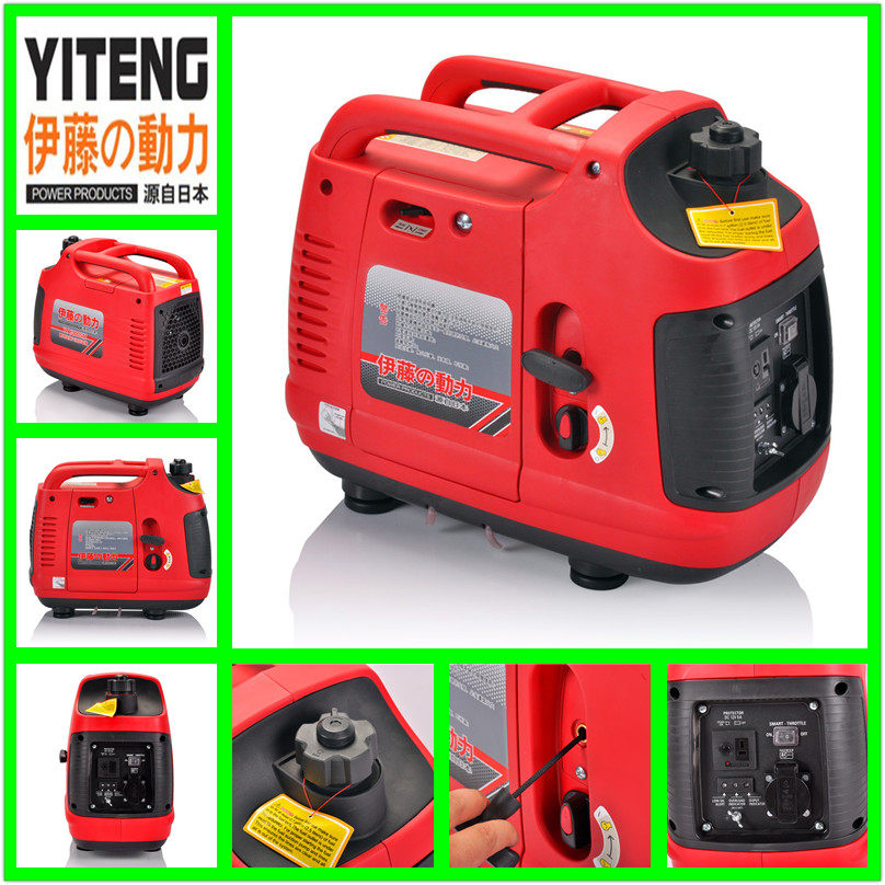 Japan Ivy Power 1KW digital frequency conversion petrol generator YT1000SM portable on-board mute 220V