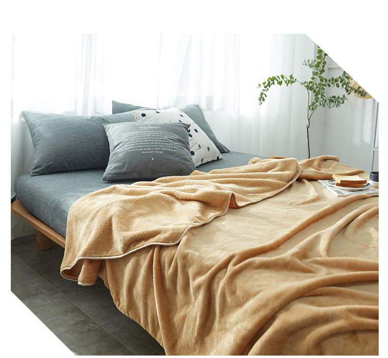 Lufthansa màu tím chăn mền chăn dày tấm flannel ấm đơn hoặc kép giải trí chăn lông cừu hô chăn - Ném / Chăn chăn lông cừu nanjiren