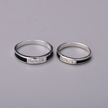 The foot silver 990 personality minimalist fashion 100 hitch a little fresher classic generous and starred star manger senior lovers to the ring