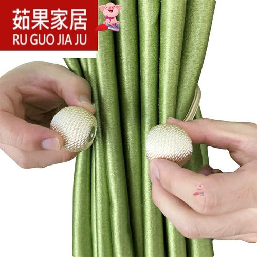 Занавес завязка веревочная ремешок пара корейских магнитных всасывающих занавес