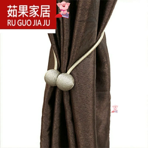 Занавес завязка веревочная ремешок пара корейских магнитных всасывающих занавес