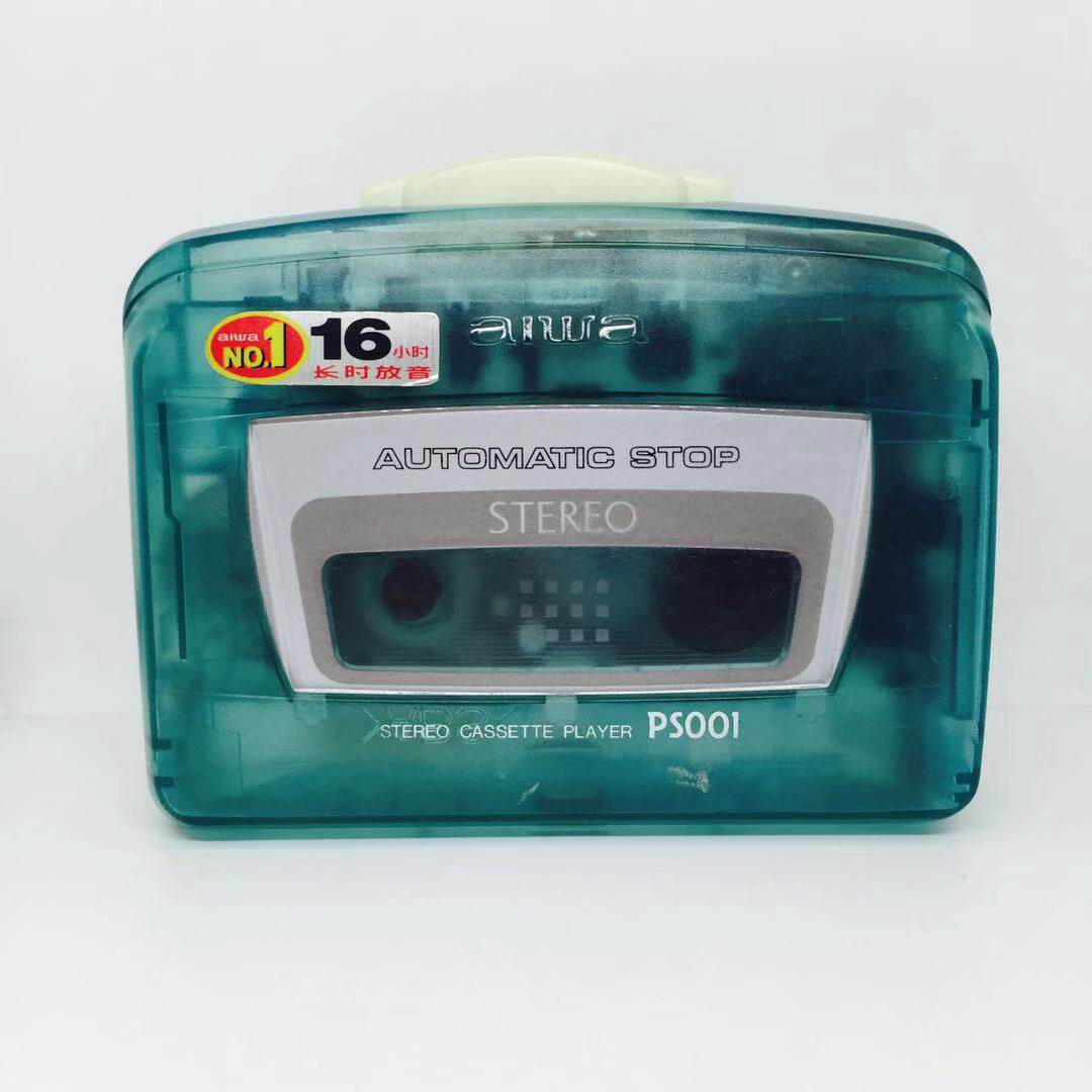 AIWA Aihua PS001 cassette with Walkman function intact, transparent and beautiful stereo output