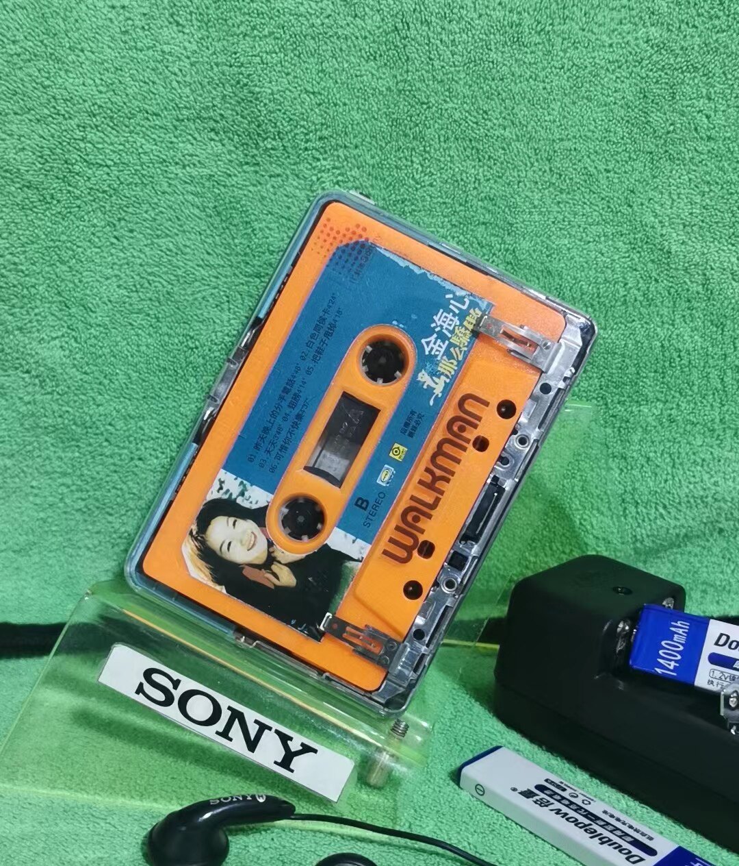 随身听EX501 EX677 磁带机随身听Walkman 磁带机随身听透明款评价- 淘宝网