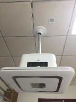 Bird Friends chess card chandelier card Friends lift mahjong lamp mobile teahouse smoking sterilization deodorant Xuan and household smoke exhaust lamp