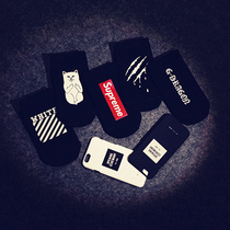 Tide brand socks mens boat Socks cotton European and American Street ins invisible low-top hip-hop personality shallow couple short socks women