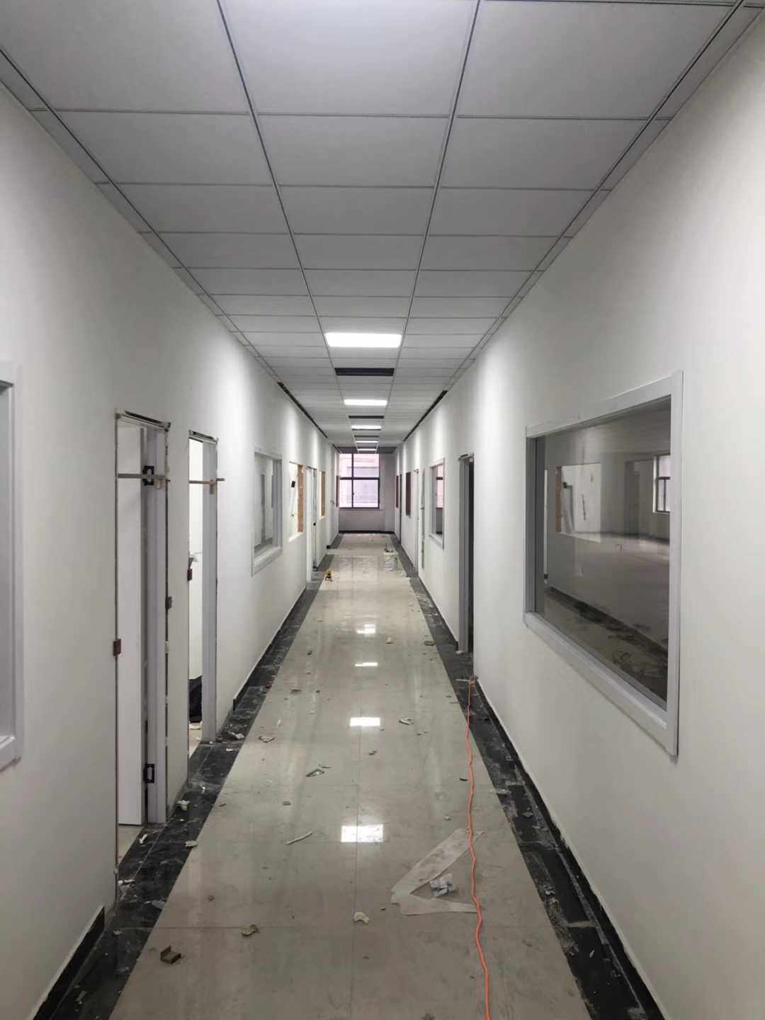 Hangzhou Xiaoshan Shaoxing Jiaxing Yuhang Light steel keel gypsum board partition wall ceiling Clean PVC suspended ceiling