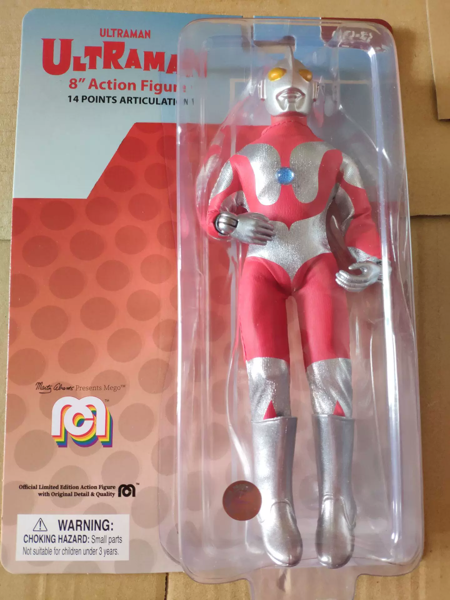 [Покупайте БаоЛе] Мегом текстиль - висит карточка первая - поколение кукла Ultraman коллекция кукла Ultraman ретро кукла